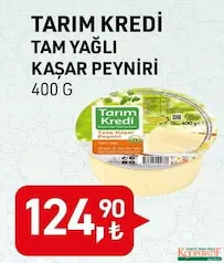 TARIM KREDİ TAM YAĞLI KAŞAR PEYNİRİ 400 G TARIM KREDİ TAM YAĞLI KAŞAR PEYNİRİ 400 G